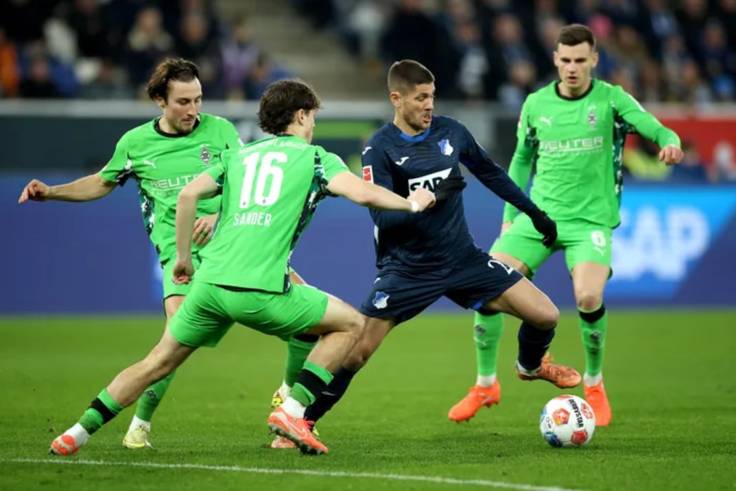 TSG Hoffenheim vs B. Monchengladbach (02:30  15/01) | Xem lại trận đấu